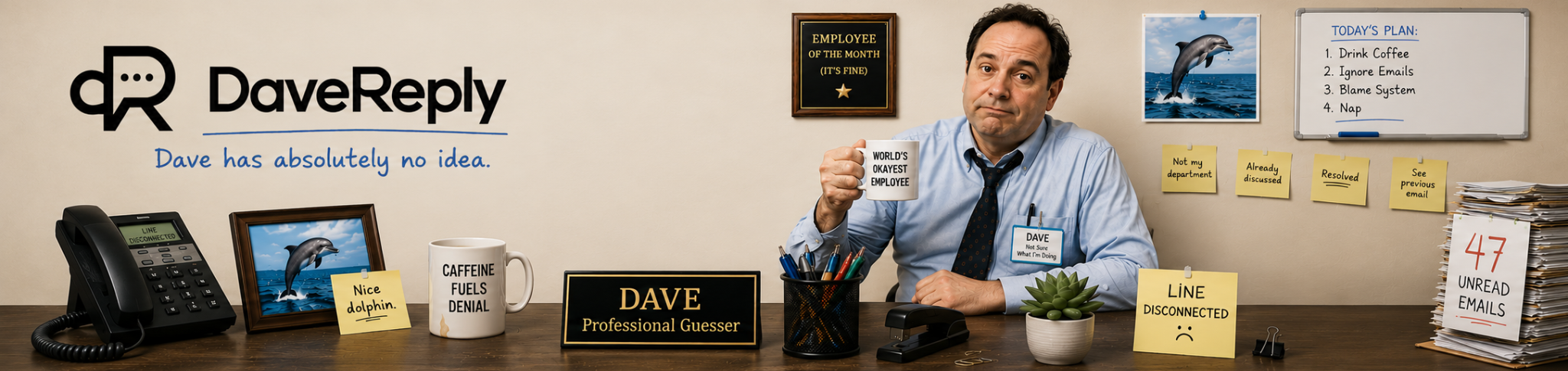 DaveReply large banner